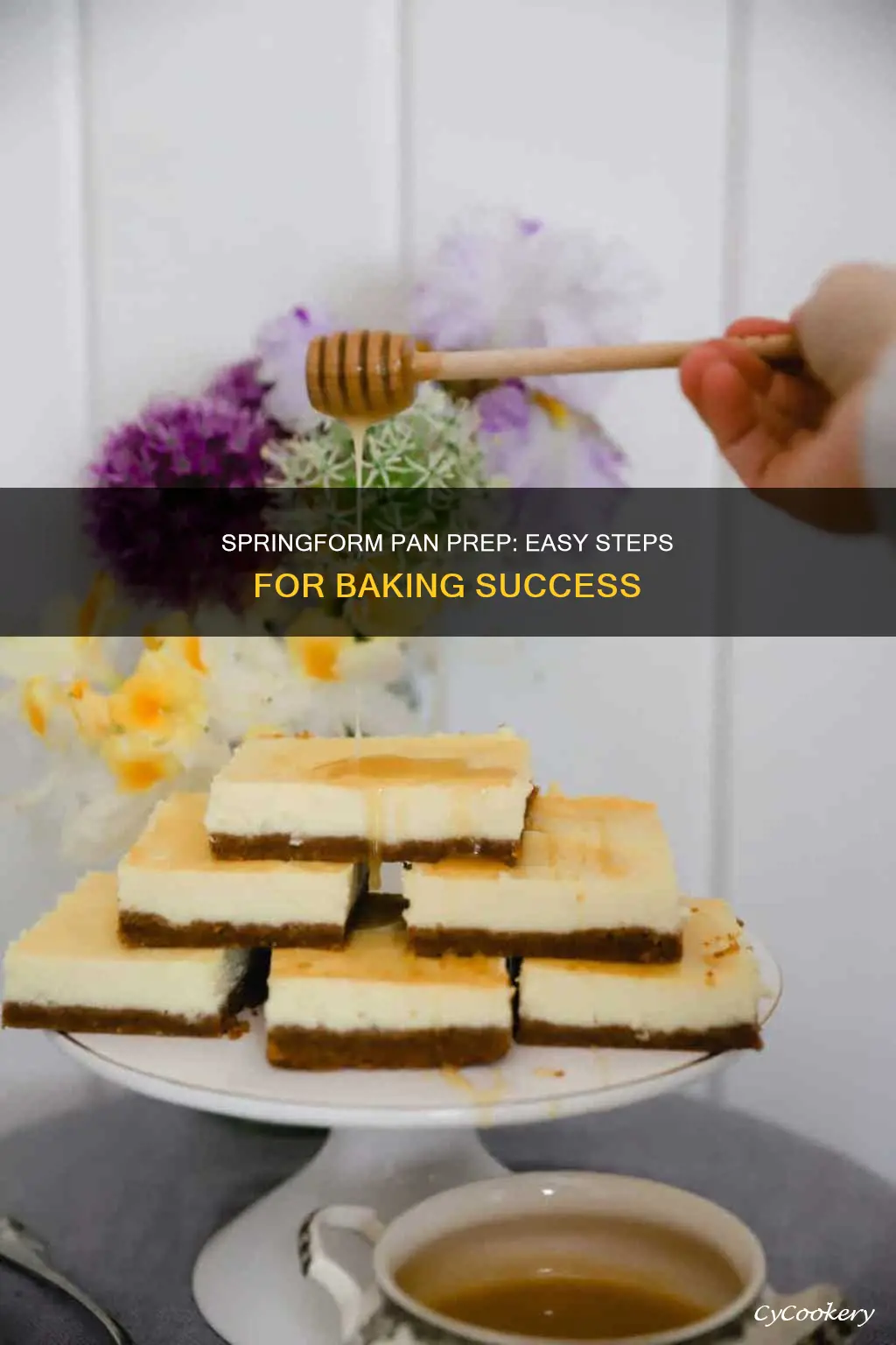 how to prep a springform pan