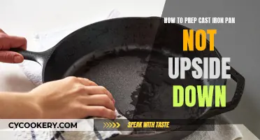 The Right Way Up: Prepping Your Cast Iron Pan Without Flipping It