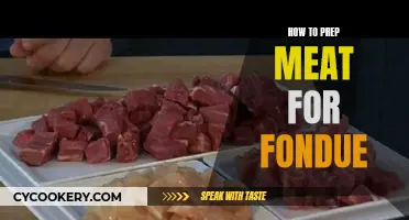 Meat Fondue Prep: Tips for Cutting, Marinating, and Dipping