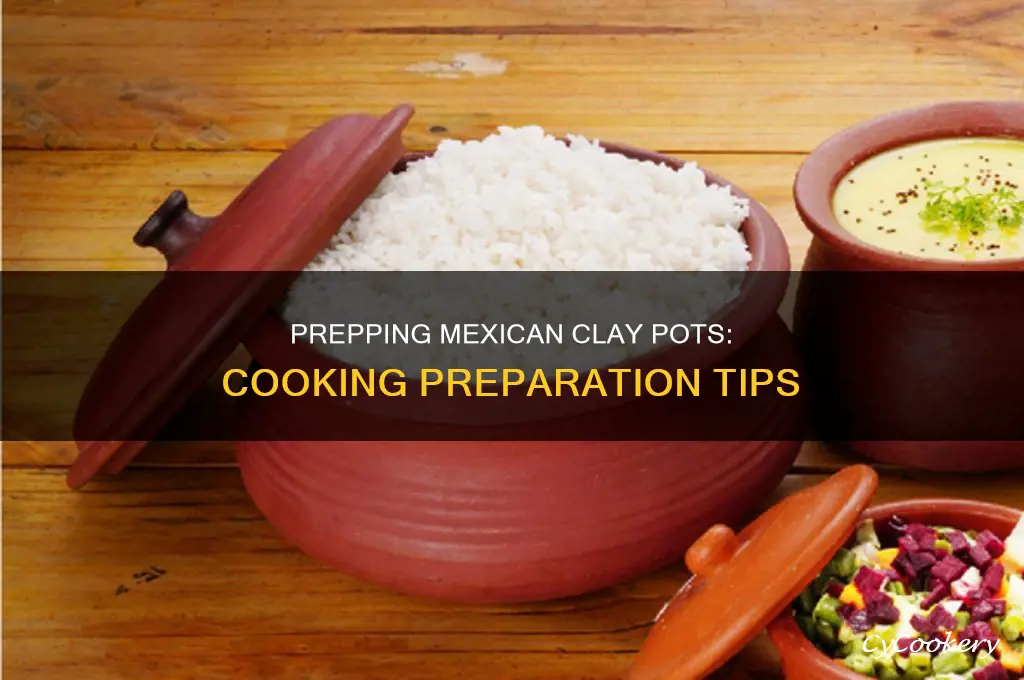 how to prep mexican clay pots for cooking