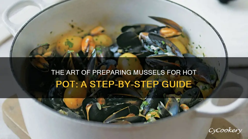 how to prep mussle for hot pot