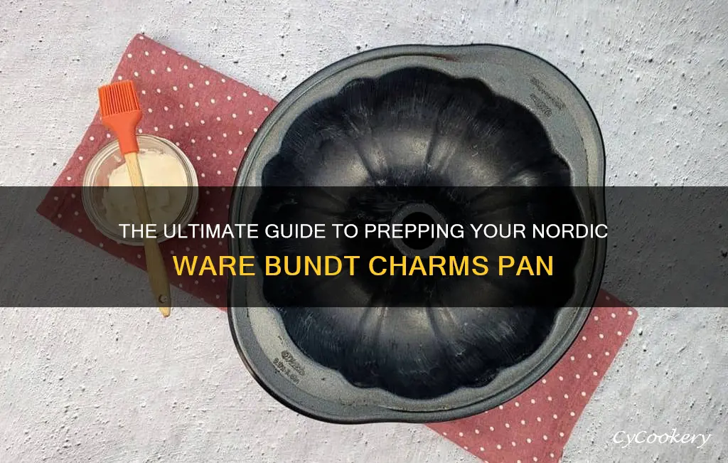 how to prep nordic ware bundt charms pan