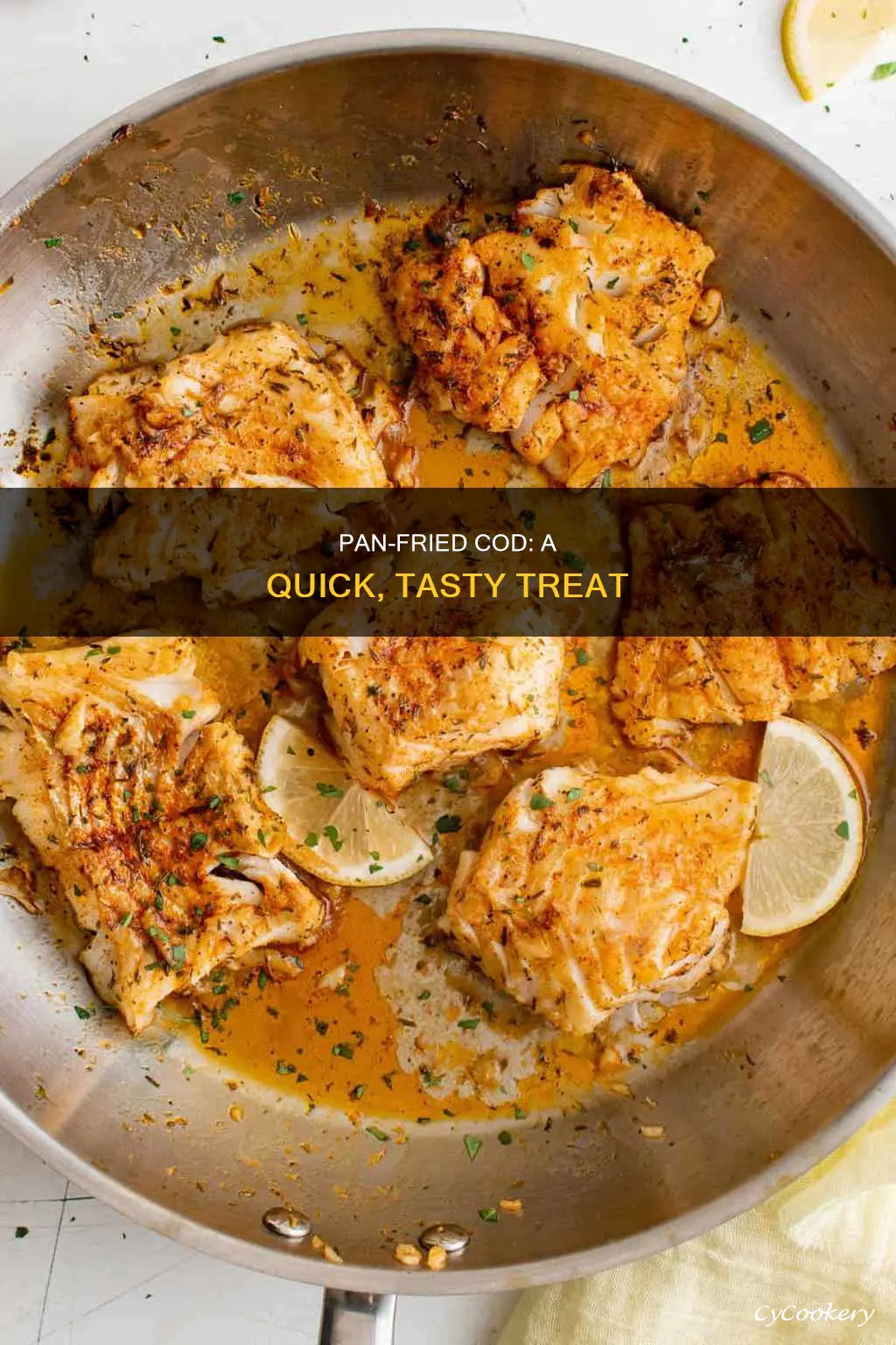 how to prepair cod fish fillet in pan