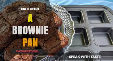 The Perfect Brownie Pan Preparation