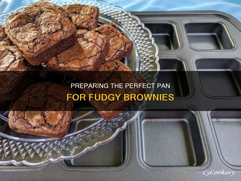 how to prepare a pan fir brownies
