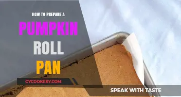 Preparing a Pumpkin Roll Pan: Easy Steps to Follow