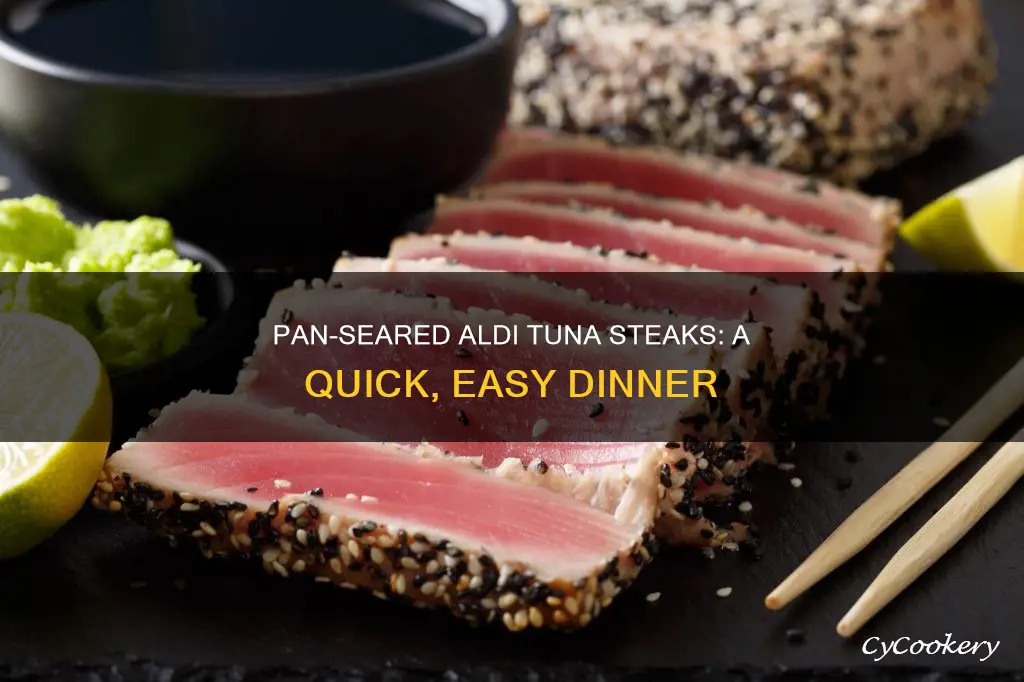 how to prepare aldi tuna steaks in pan