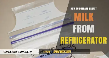 Safely Thawing and Warming Refrigerated Breast Milk: A Step-by-Step Guide