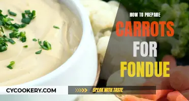 Preparing Carrots for Fondue: A Simple, Tasty Guide