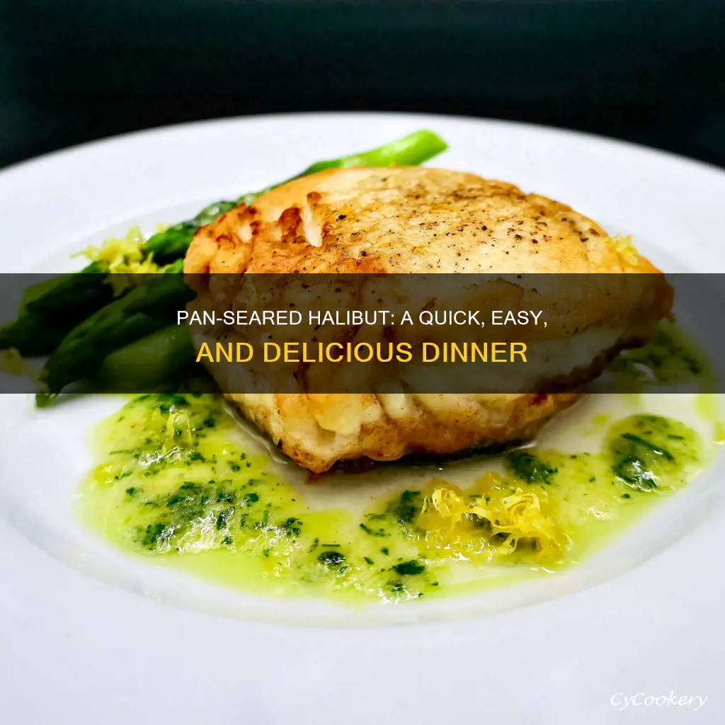 how to prepare halibut in a pan