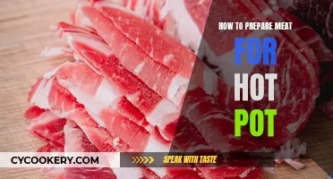 Preparing Meat for Hot Pot: A Guide to Tender, Juicy Slices