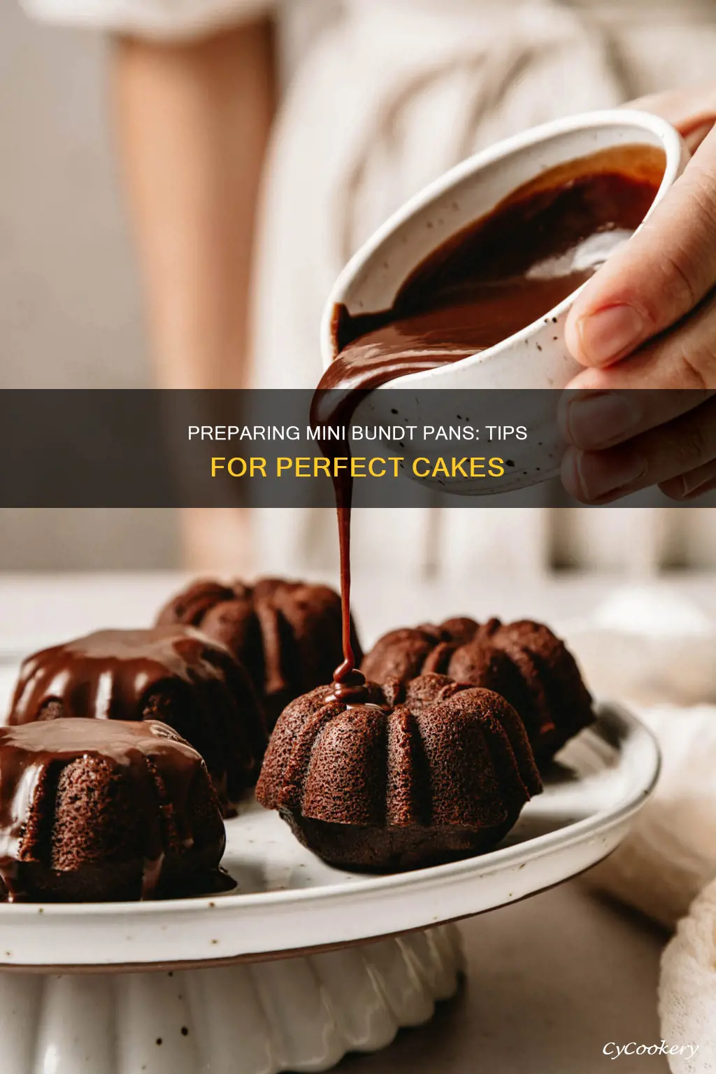 how to prepare mini bundt pans
