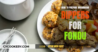 Mushroom Dippers: The Perfect Fondue Sidekick