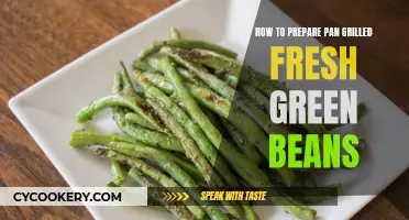 Pan-Grilled Green Beans: Quick, Crispy, Delicious