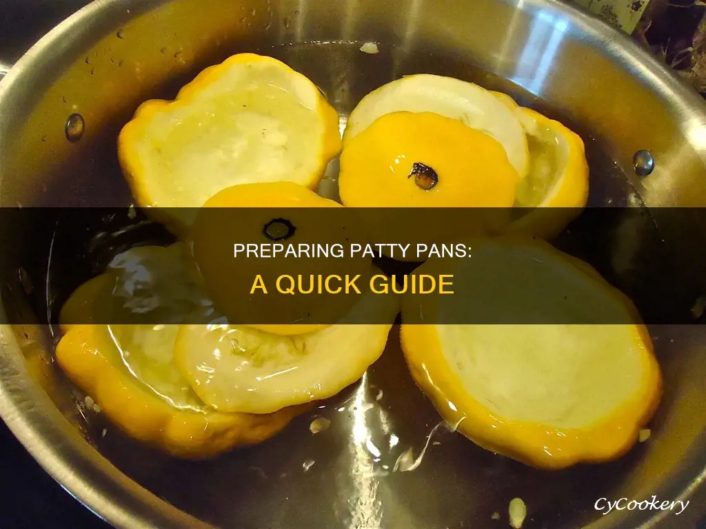 how to prepare patty pans
