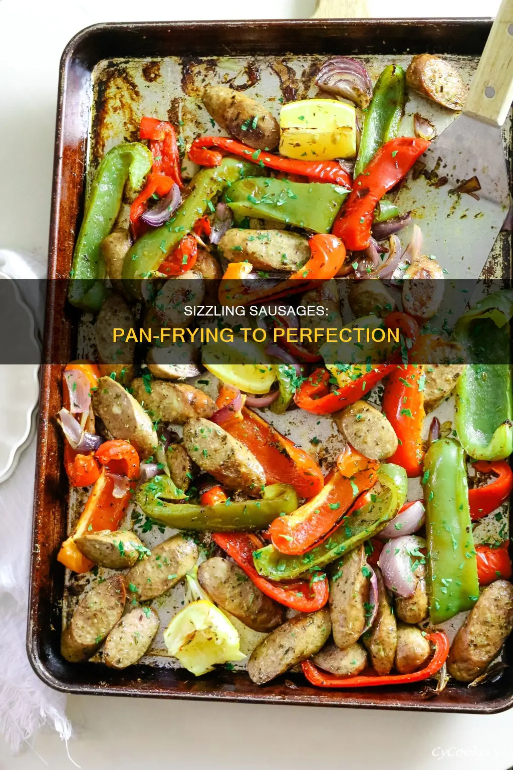 how to prepare sausage in a pan