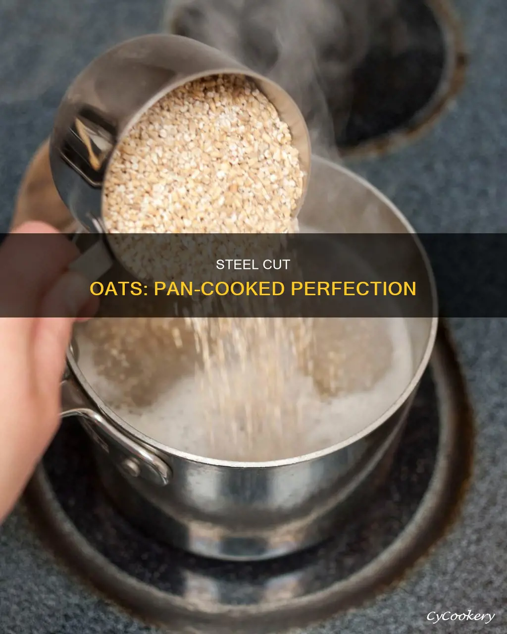 how to prepare steel cut oats in pan