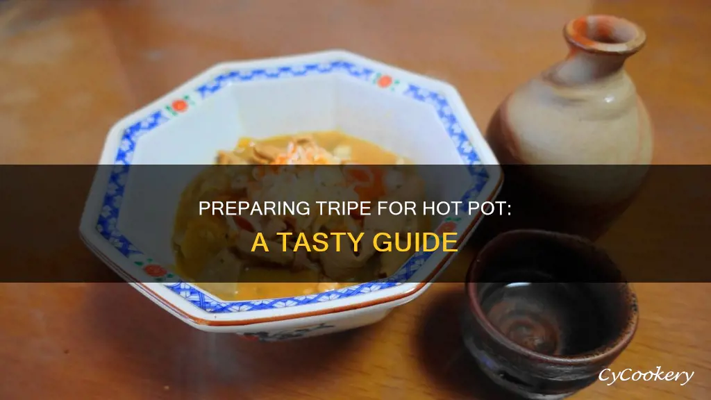 how to prepare tripe for hot pot