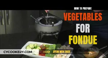 Preparing Veggies for Fondue: A Simple Guide