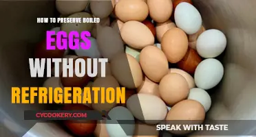 Preserving Boiled Eggs: Simple Methods Without Refrigeration for Freshness