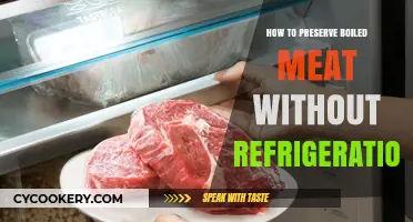 Preserving Boiled Meat Without Refrigeration: Simple, Effective Techniques