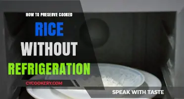 Smart Tips for Preserving Cooked Rice Without Refrigeration