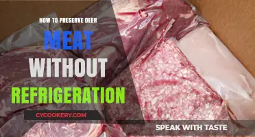 Preserving Deer Meat: Traditional Methods for Long-Term Storage Without Refrigeration