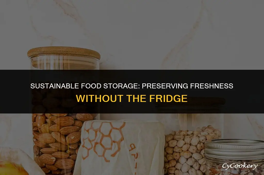 how to preserve food at home without refrigeration