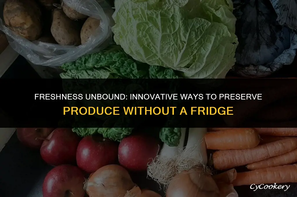 how to preserve fruits and vegetables without refrigeration