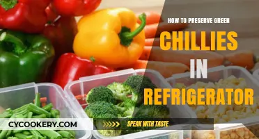 Easy Tips to Preserve Green Chillies Fresh in Your Fridge