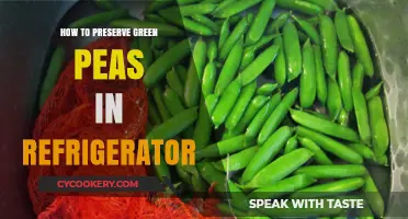 Easy Tips for Preserving Fresh Green Peas in Your Fridge