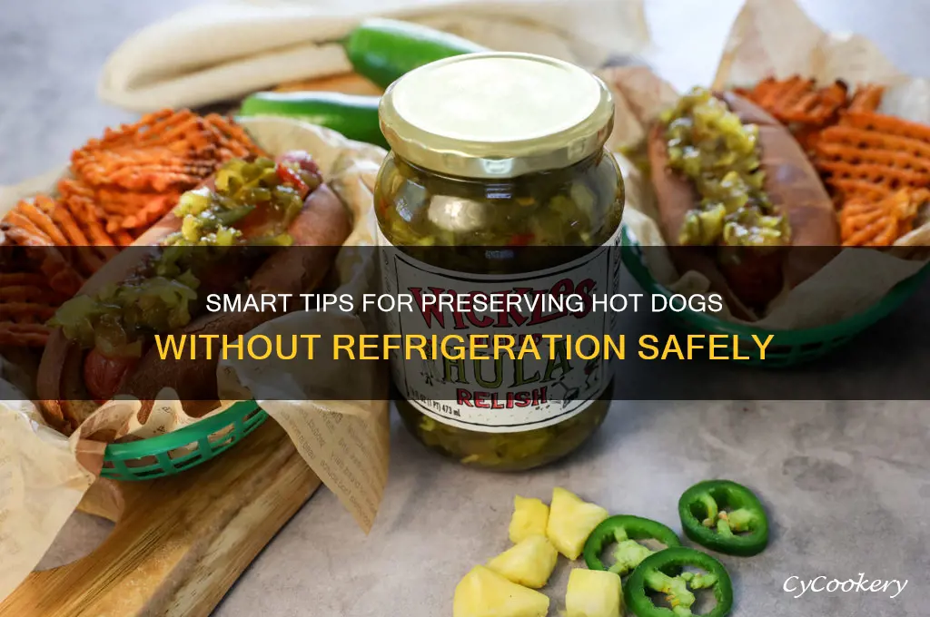 how to preserve hot dog without refrigeration