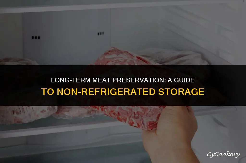 how to preserve meat for 2 years without refrigeration