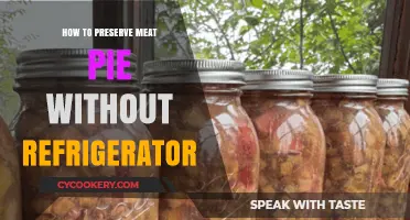 Preserving Meat Pie: Simple Techniques Without Refrigeration for Freshness