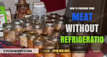 Preserving Pork Without Fridge: Traditional Methods for Long-Lasting Meat