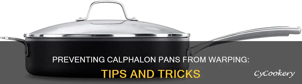 how to prevent calphalon pans from warping