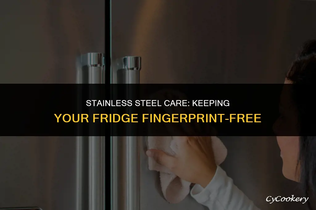 how to prevent fingerprints on stainless steel refrigerator