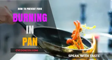 Prevent Food Burning: Tips for Perfect Pan Cooking