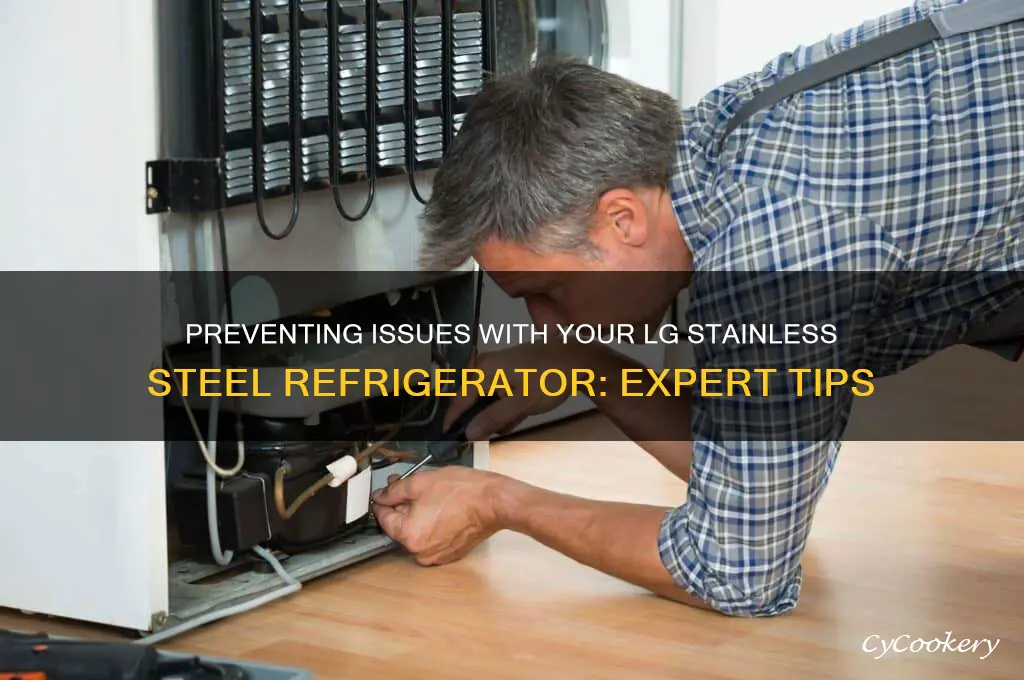 how to prevent lg stainless stell refrigerator