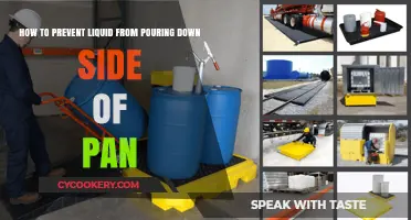 Stop the Spill: Keep Liquids in the Pan