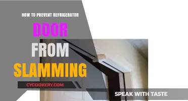 Prevent Slamming: Easy Fixes for Your Refrigerator Door