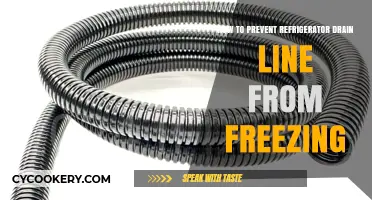 Preventing Your Refrigerator Drain Line from Freezing: A Simple Guide
