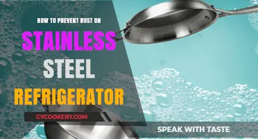 Stainless Steel Care: Preventing Rust on Your Refrigerator
