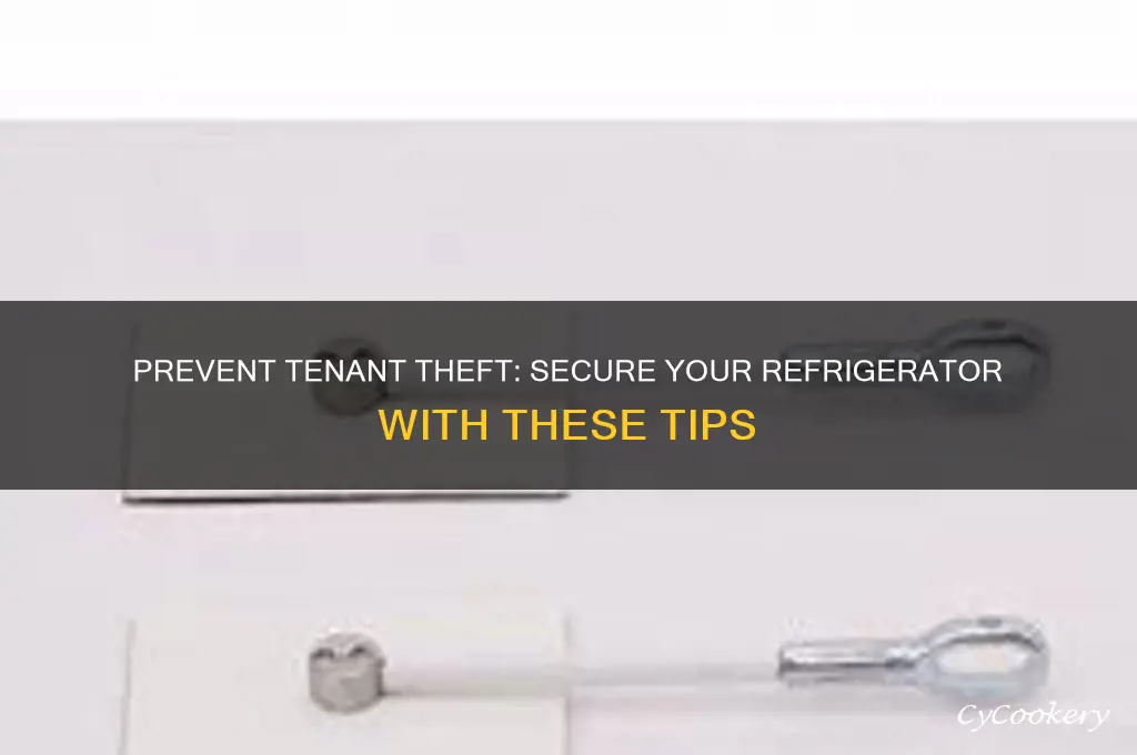 how to prevent tenant from stealing refrigerator