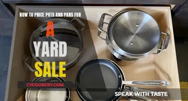 Pricing Pots and Pans for Yard Sales