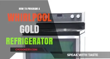 Mastering Your Whirlpool Gold Refrigerator: A Step-by-Step Programming Guide