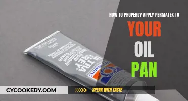 Applying Permatex to Oil Pan: A Step-by-Step Guide