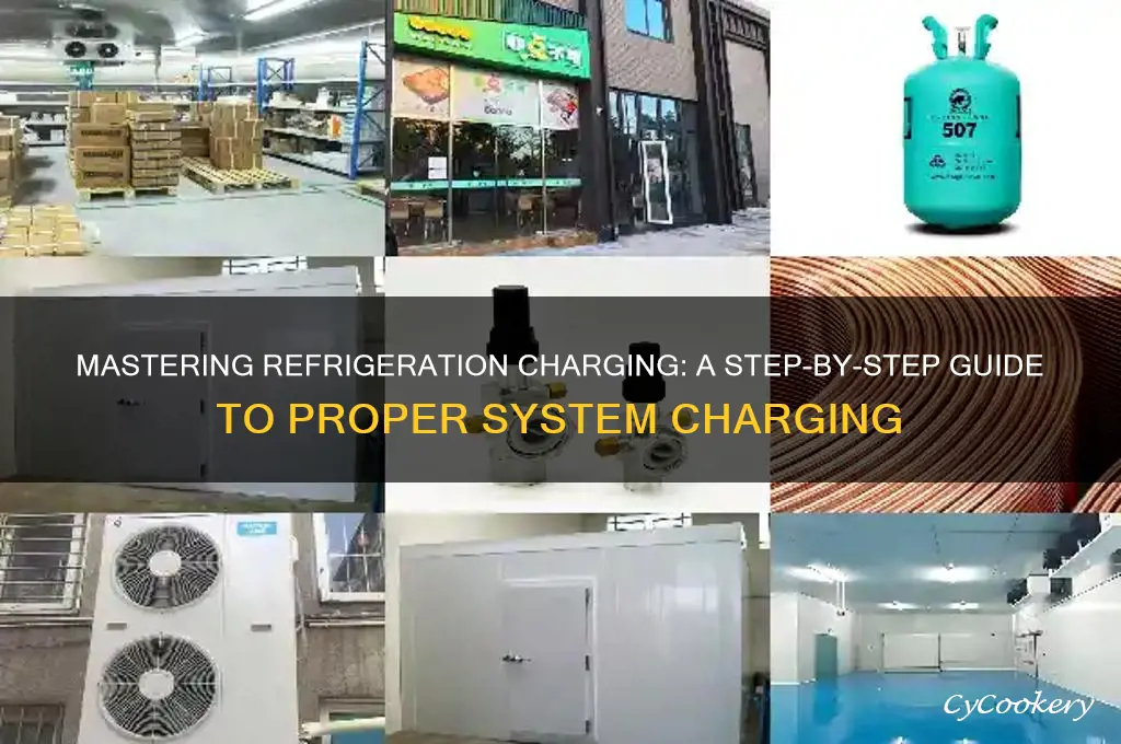 how to properly charge a refrigeration system