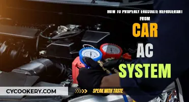 Safely Evacuating Refrigerant from Your Car's AC System: A Guide