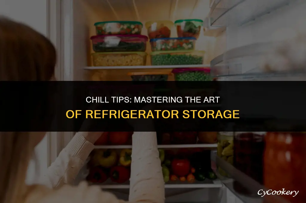 how to properly store food in the refrigerator